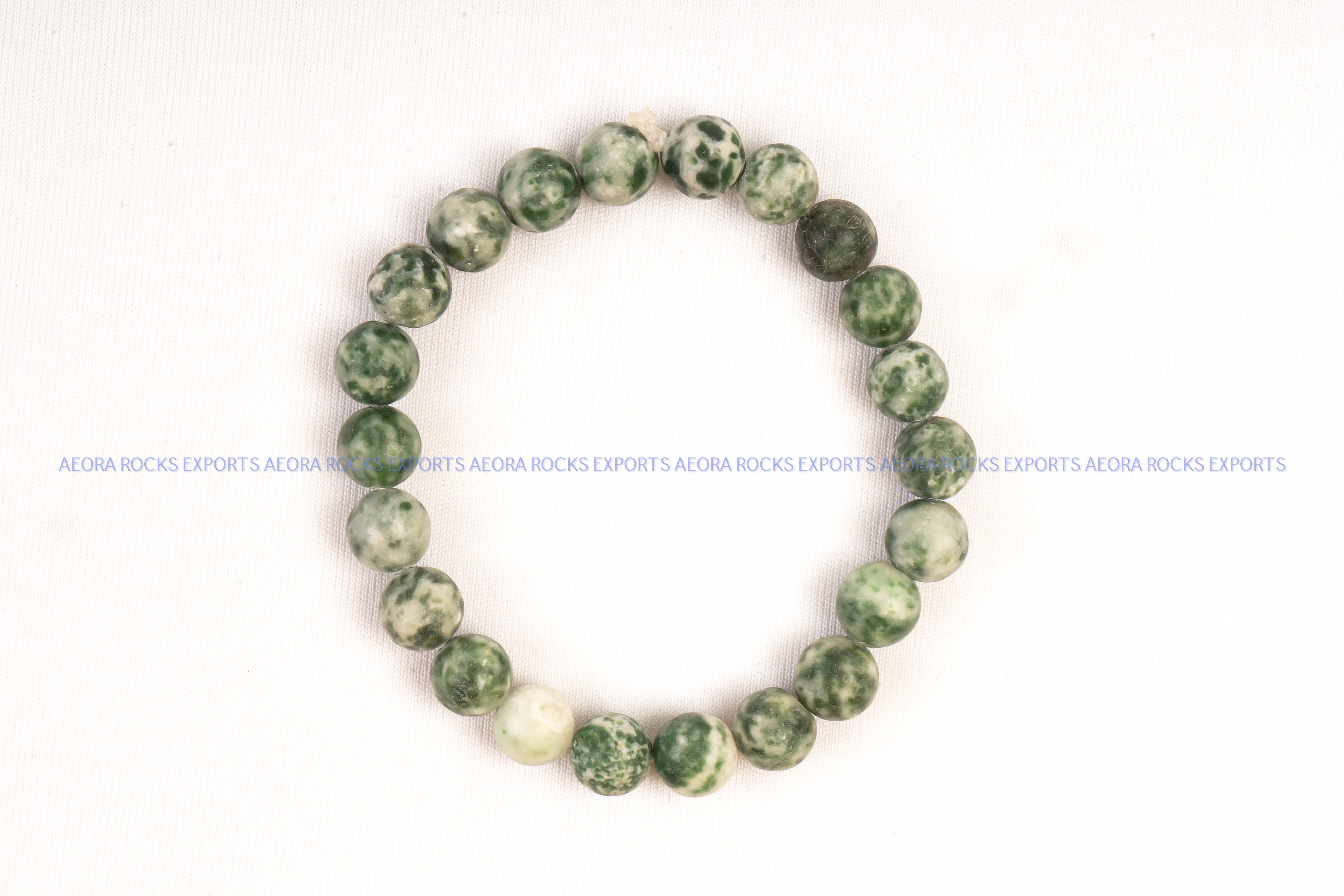 Tree Agate & Gold Vine Anklet || Reiki Infused - Angelic Roots